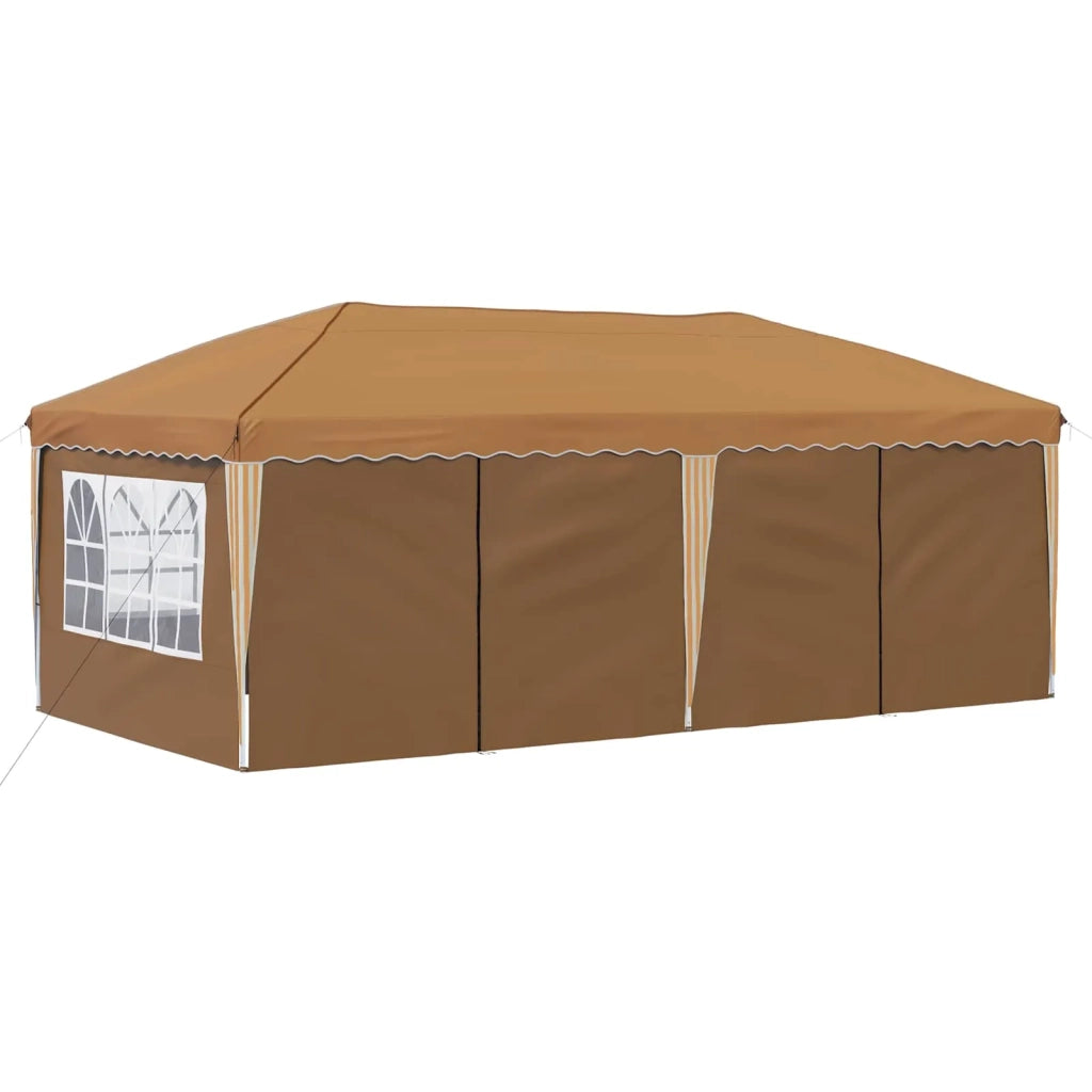 Tenda per feste a pop-up 575 x 288 x 245 cm Beige 42019804