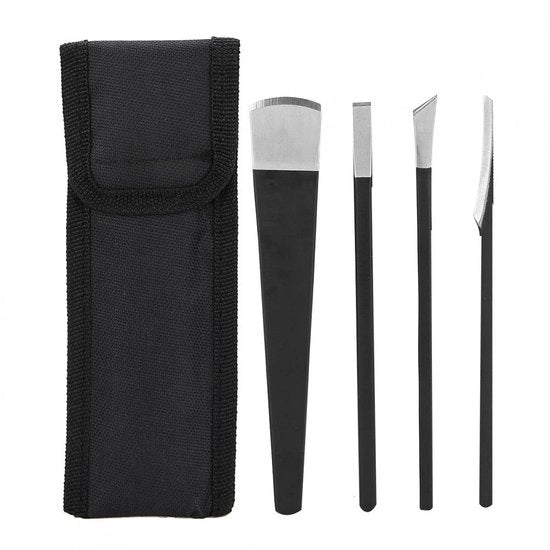 Strumento per rimuovere le calli professionale - set di pedicure - mescolatore di pedicure - raschiatore - tagliaunghie - 3 pezzi