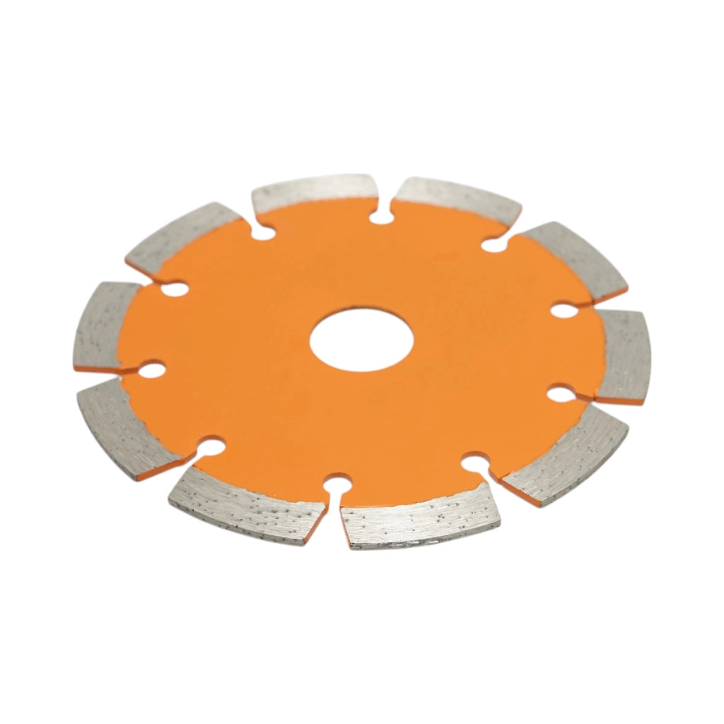 Disco diamantato segmentato 125x22,23 mm, segmento 10 mm per mattoni, calcestruzzo, muratura, archi, pietra Breckner Germany