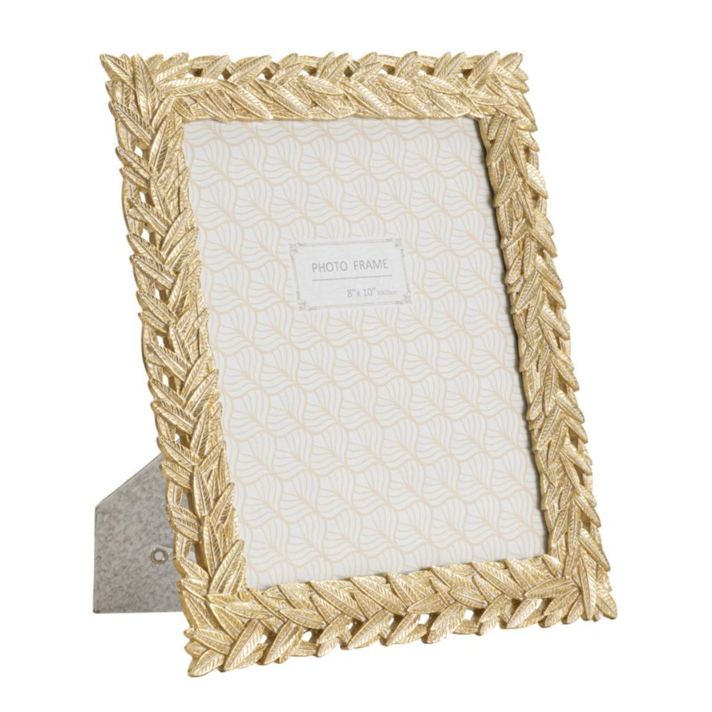 Portafoto Olistic 28, Oro, Poliresina, 26,7x1,8x31,8 cm