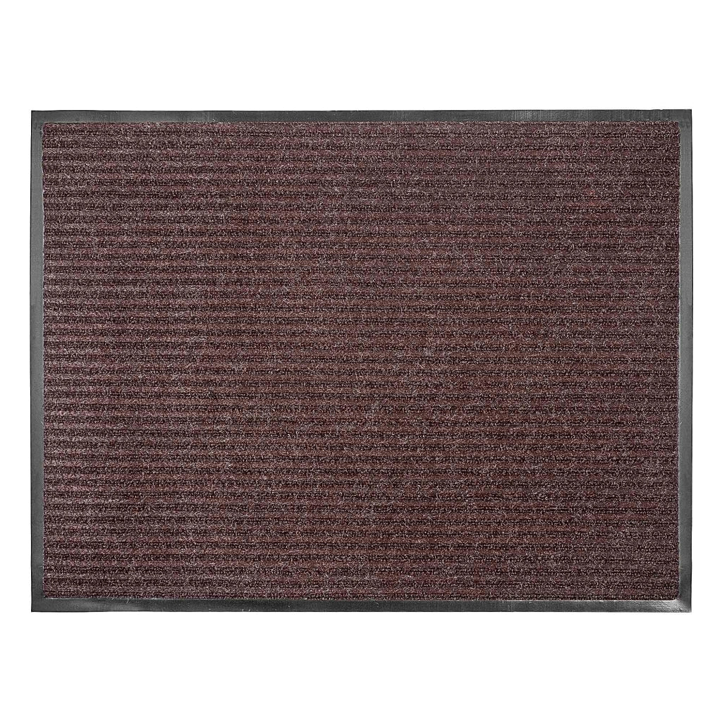 Zerbino d'ingresso universale KADAX, 40x60 cm, marrone, assorbente.