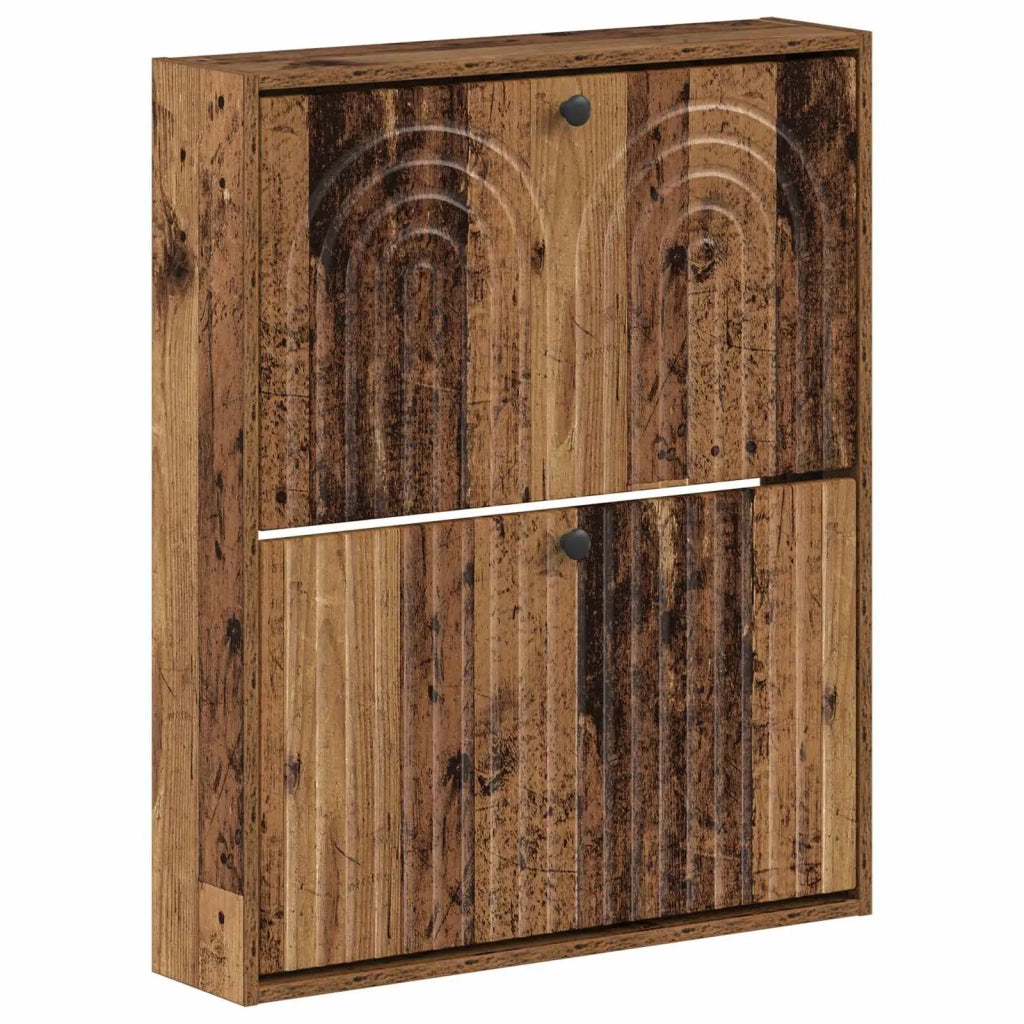 Mobiletto per Scarpe da Muro ALKMAAR 71 x 17 x 86 cm 896203