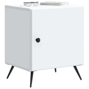 Set di 2 Comodini | Armadio da Notte | Mobiletto da notte Bianco 43 x 34,5 x 50 cm