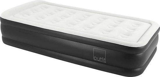 Matrimoniale a aria - Matrimoniale Comfort-Plush \ premium Matrimoniale a aria con materasso a 7 cm di spessore e 2 camere d'aria, compatibile con valvole di riempimento e sgonfiamento QC e QCC