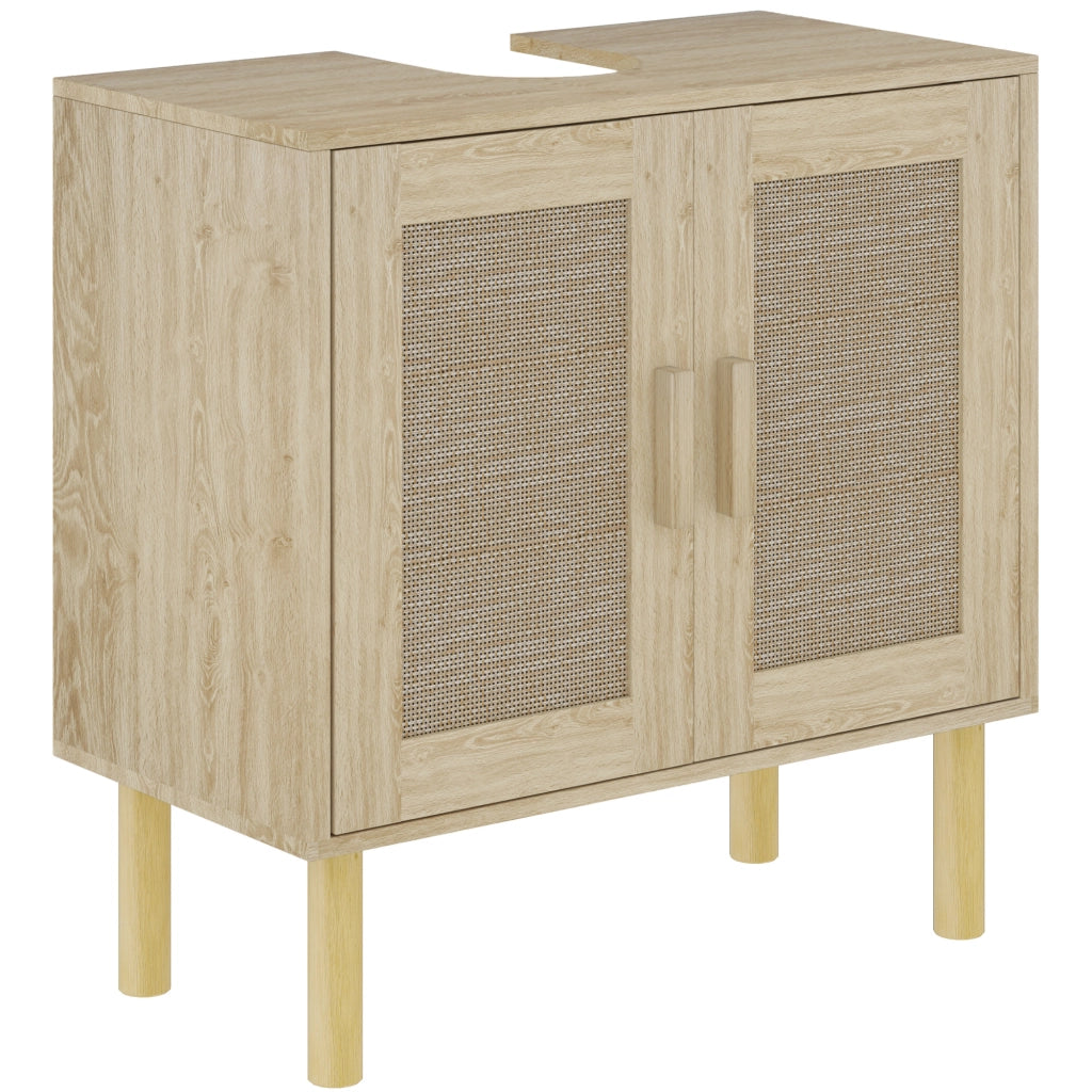Mobile Sottolavabo Bagno ¨C Zephmum ¨C Rovere 60x30x60