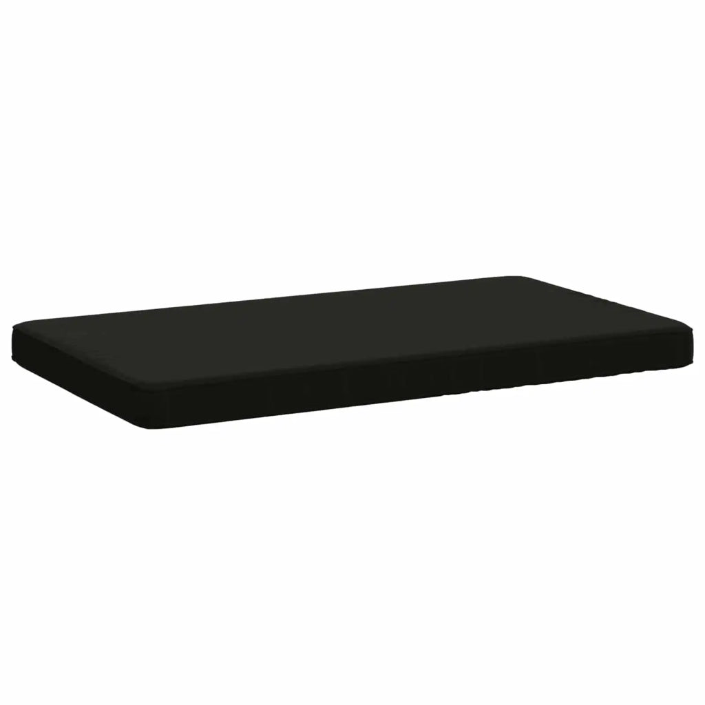 Cuscini per Panchina a 2 Pezzi VUGHT 2 pz 100% Poliestere Nero 951663