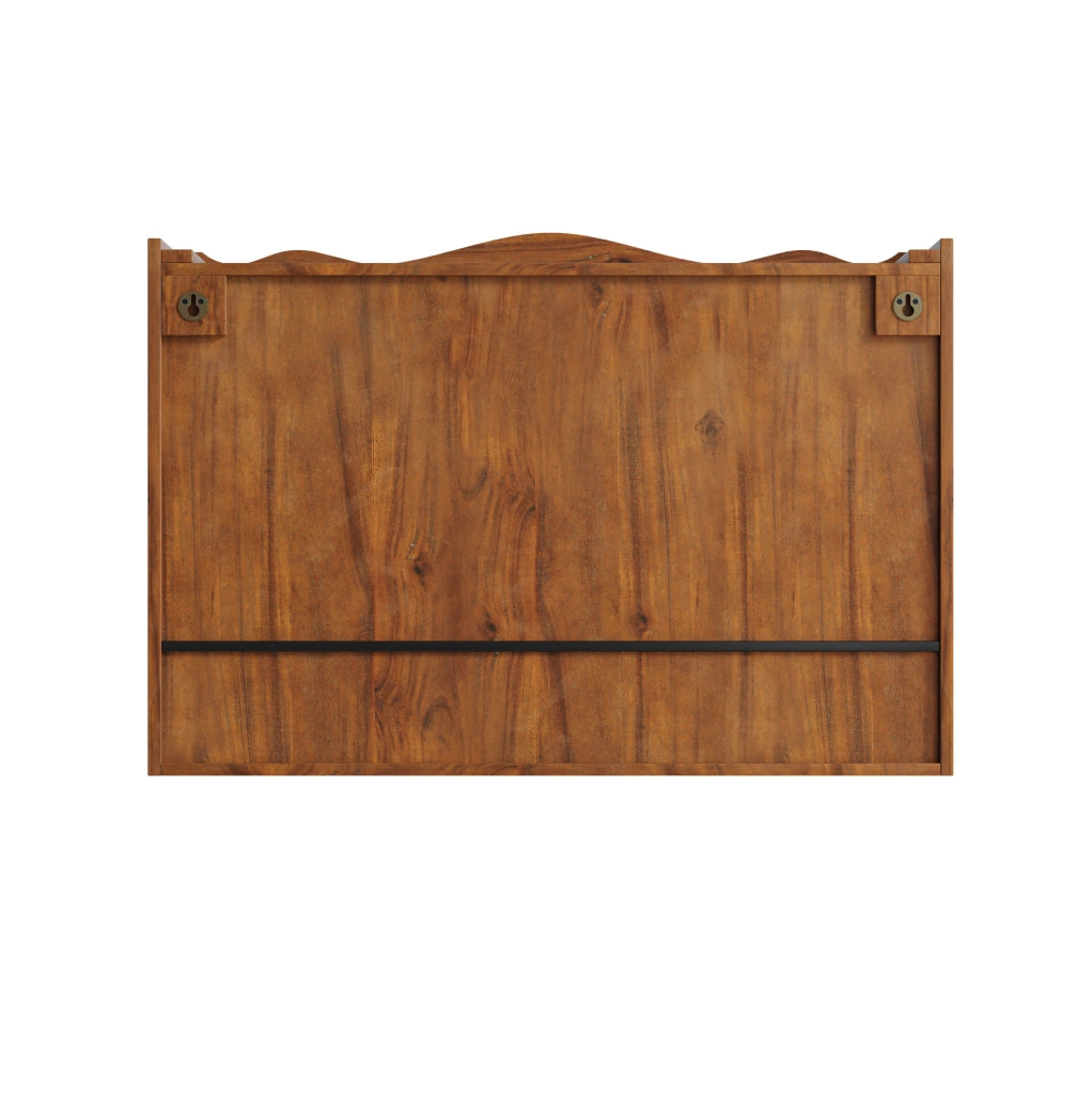 Armadio a muro scorrevole a 2 ante, 90 cm, marrone