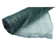 Rete ombreggiante 35% larghezza 1.5M e lunghezza 50M verde in polietilene con protezione UV.