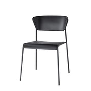 SET DA 4 SEDIA LISA TECNOPOLIMERO MADE IN ITALY SCAB DESIGN - NERO 80