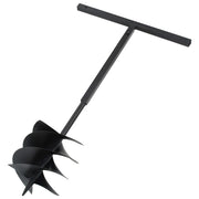 Trapano da Terra con Manico 250 mm Tubo di Prolunga Acciaio 4 m 3059406