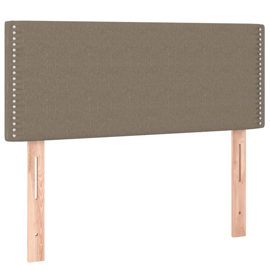 Giroletto a Molle con Materasso Tortora 90x190 cm in Tessuto
