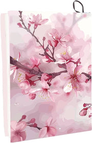 Libretto in nylon con protezione in perla, rossa, rosa, 9 x 11 pollici, copertina rigida, lavabile, grande libro copertina, elastico, notebook copertina, regalo.
