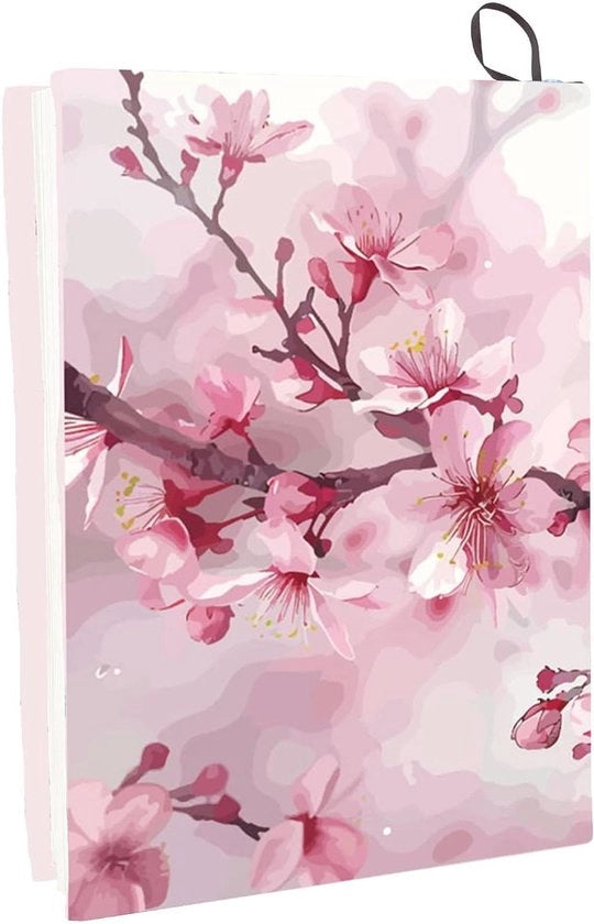 Libretto in nylon con protezione in perla, rossa, rosa, 9 x 11 pollici, copertina rigida, lavabile, grande libro copertina, elastico, notebook copertina, regalo.