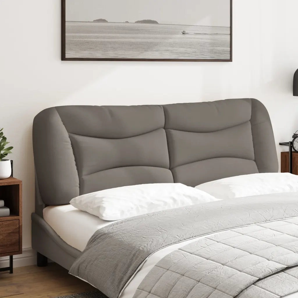 Cuscino Testiera Hvar Tortora 160 cm in Tessuto CFW5281584