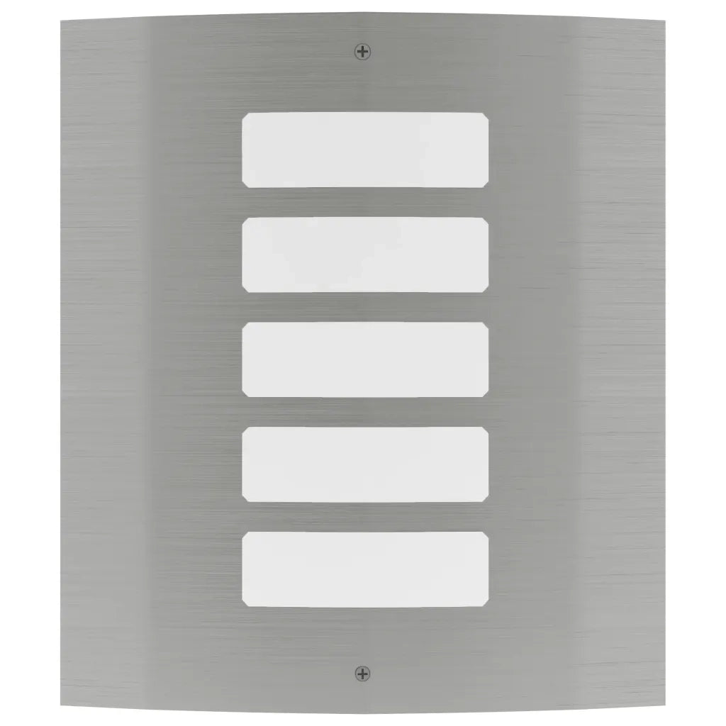 AppliquÃ¨ lampione da giardino in acciaio inox per interni ed esterni cod mxl 75298