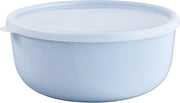 Contenitore per conservazione alimentare con coperchio - adatto per frigorifero-freezer-forno a vapore-microonde-lavastoviglie - 3000 ml - blu (Nordic Blue) Contenitore per dolci