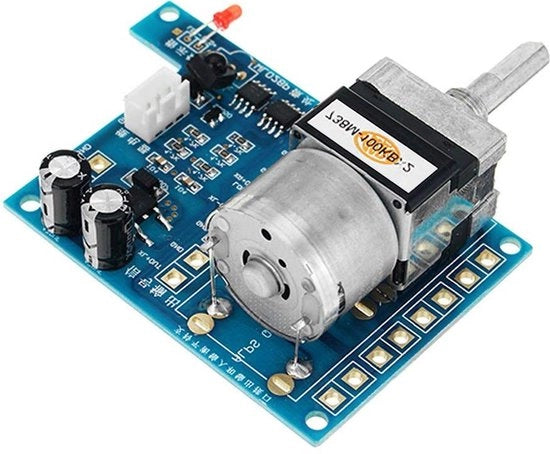 Pannello di controllo volume - Accessori elettrici con indicator di potenziometro - Moduli motori DC a infrarossi 9V - Componenti e strumenti - Amplificatore audio duraturo
