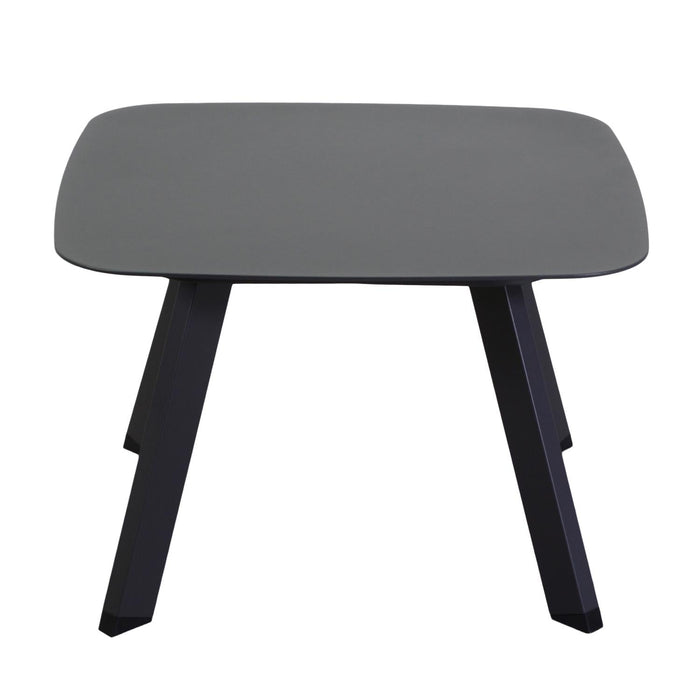 Set Salotto da Giardino 2 Poltrone e Tavolino in Alluminio Riverside Antracite