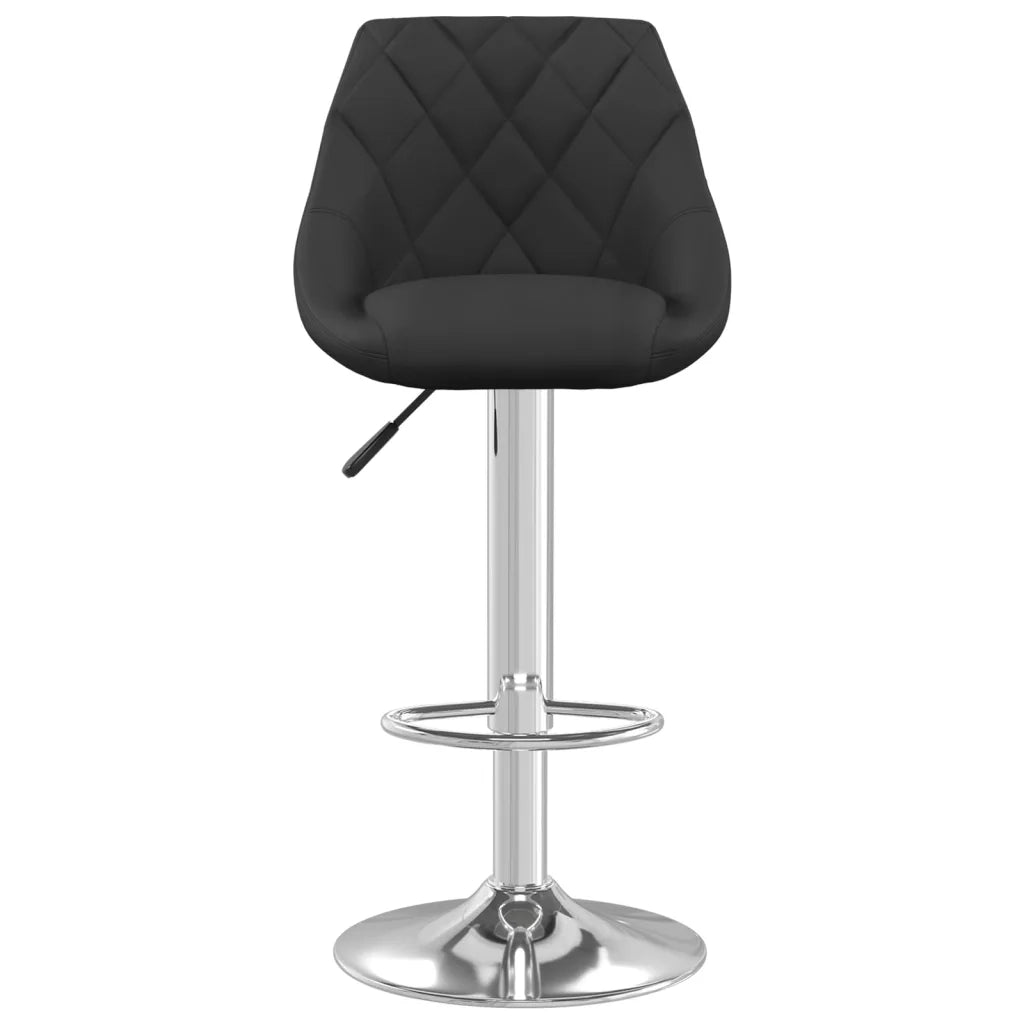 Sgabello da Bar Nero in Velluto cod mxl 70645