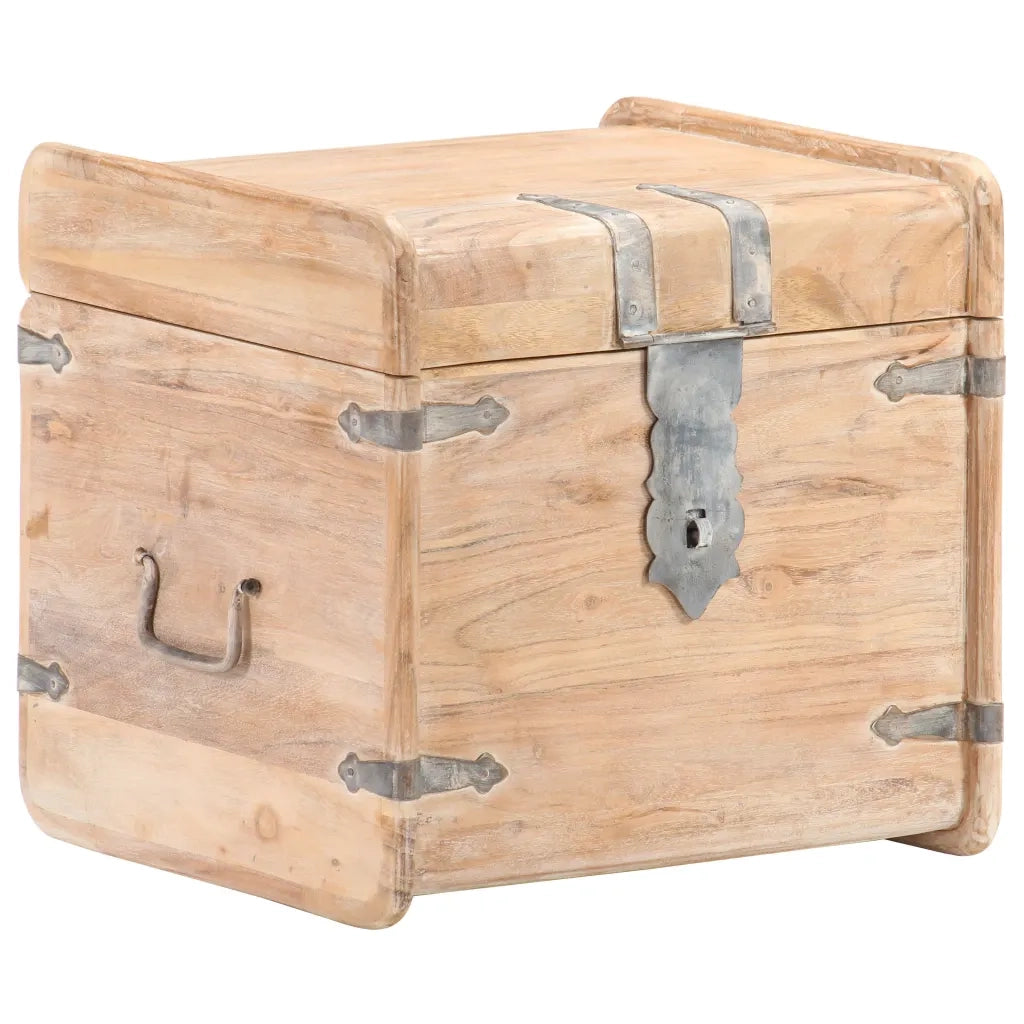 Baule 40x40x40 cm in Legno Massello di Acacia cod mxl 70153