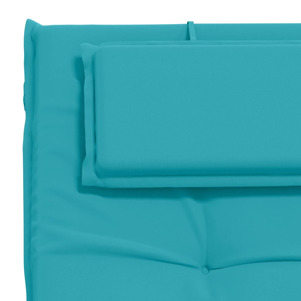 Cuscino per Lettino GEMERT 100% Poliestere Turchese 947541