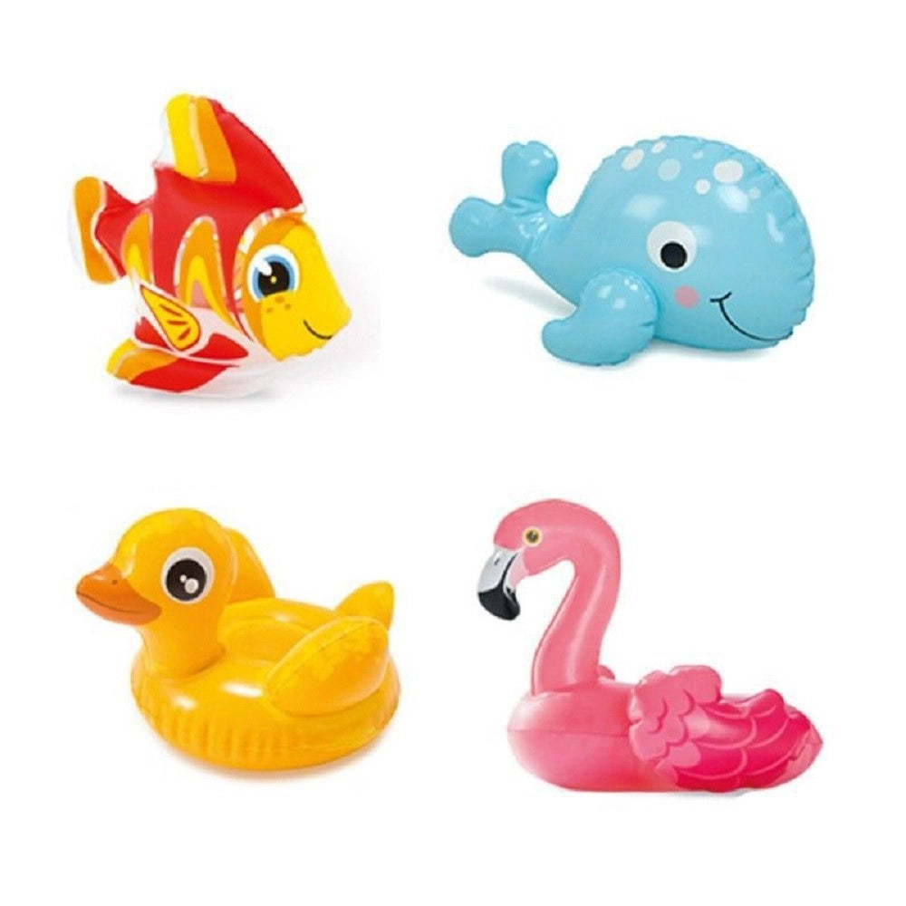 Trade Shop - Animaletti Gonfiabili Animali Assortiti In Vinile Giochi Bambini +2 Anni 58590 -
