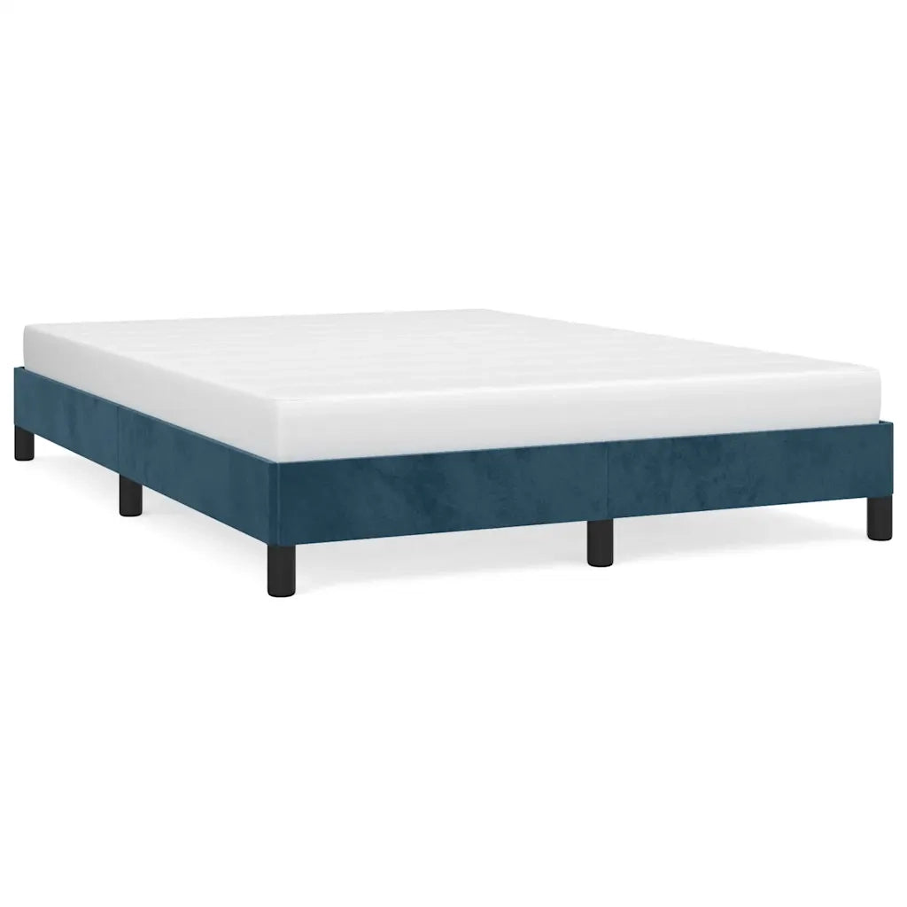 Giroletto Blu Scuro 140x200 cm in Velluto