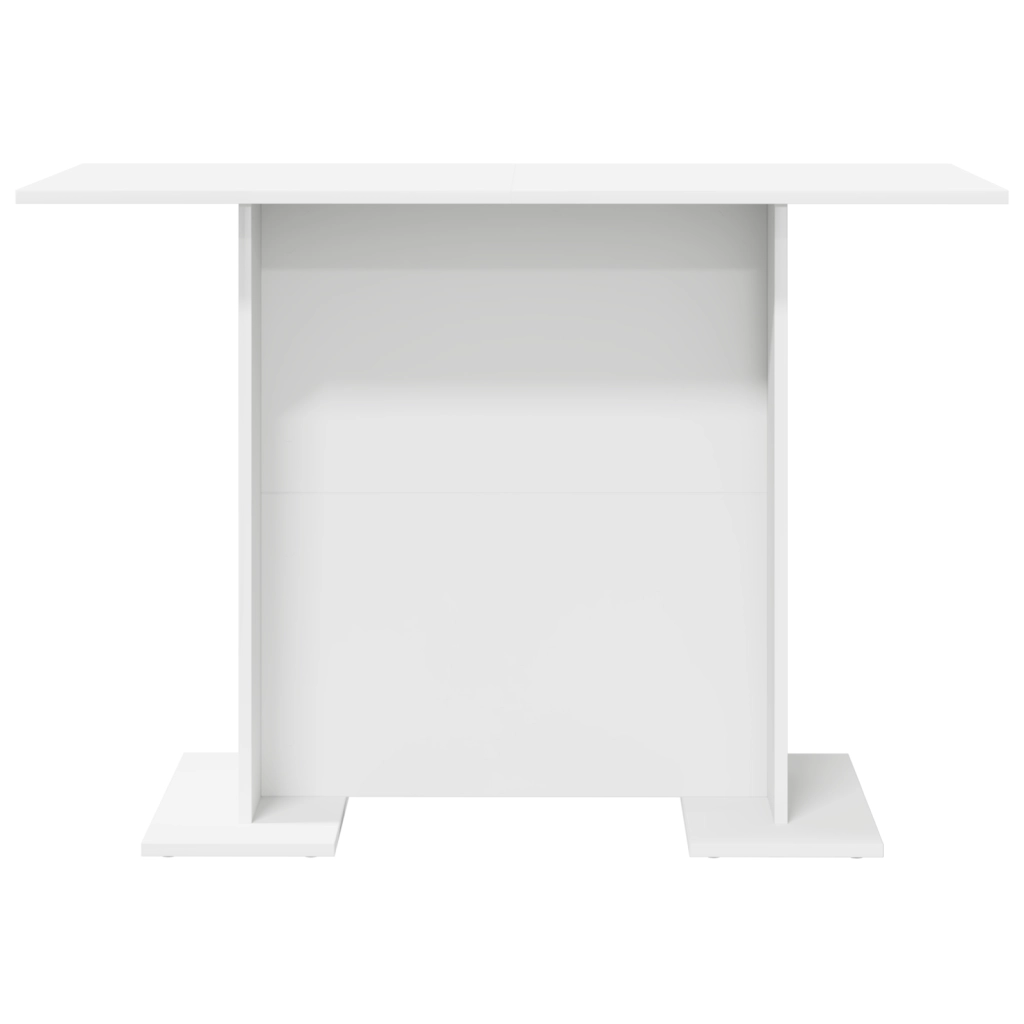 Tavolo da pranzo  Bianco 110x60x75 cm in legno ingegnerizzato