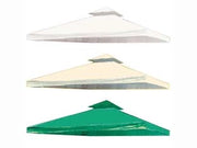 COPERTURA ANTIVENTO PER GAZEBO  mt.3x3xcm.20h.  colore verde    VETTE