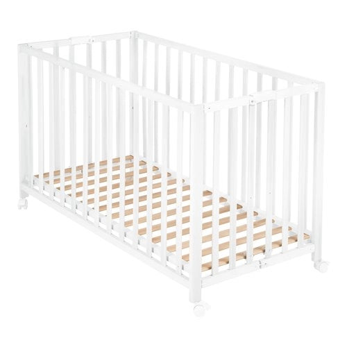 Lettino infanzia italbaby 070 0150 foldy pieghevole bianco