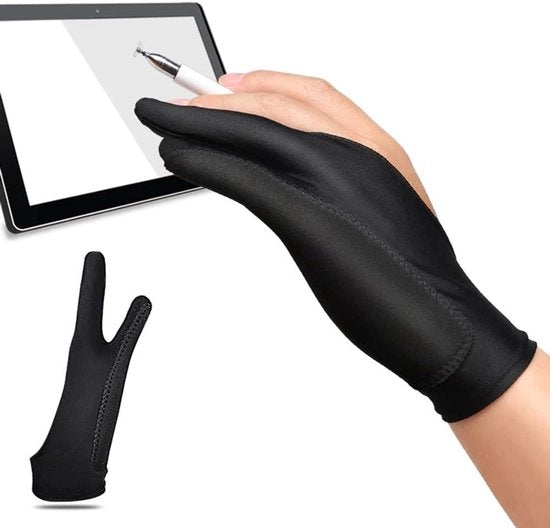 Manopole anti-vetrine per grafica a mano per tablet 2 pezzi per mano destra e sinistra.