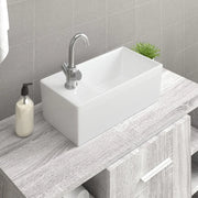 Lavandino Bianco 48x25x15 cm in Ceramica 242570