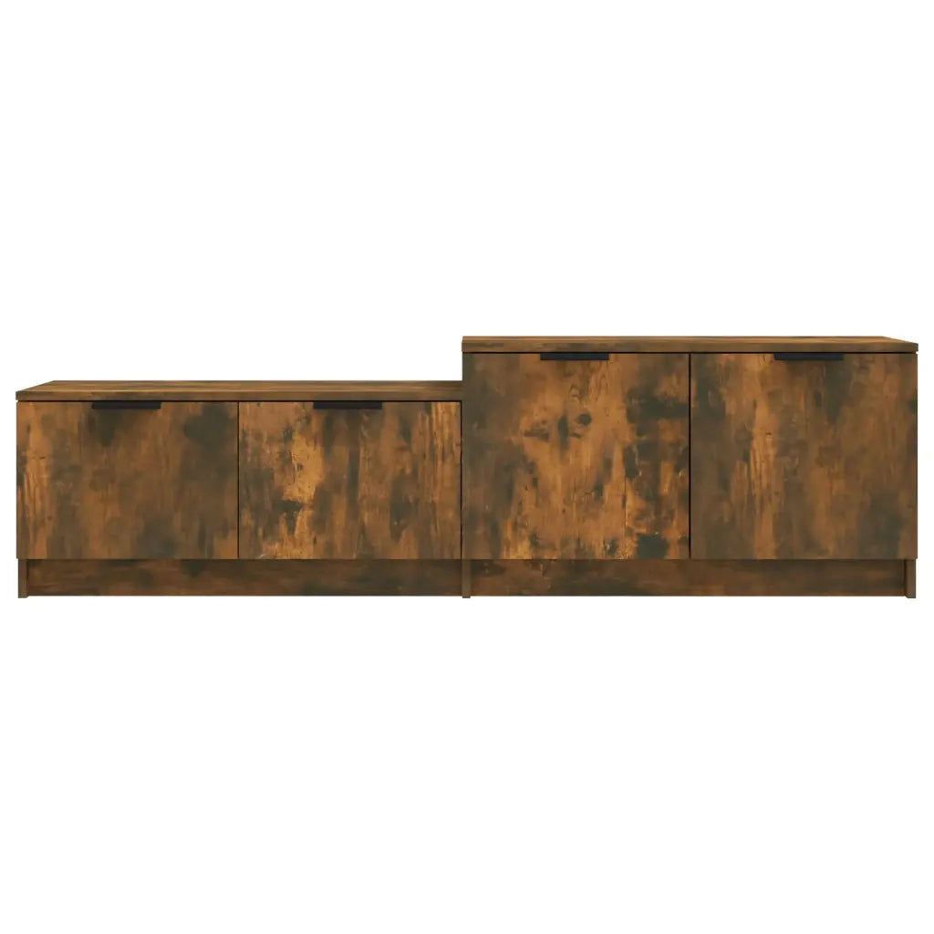 Mobile TV | Armadietto TV | Mobile Porta TV Rovere Fumo 158,5x36x45 cm in Legno Multistrato