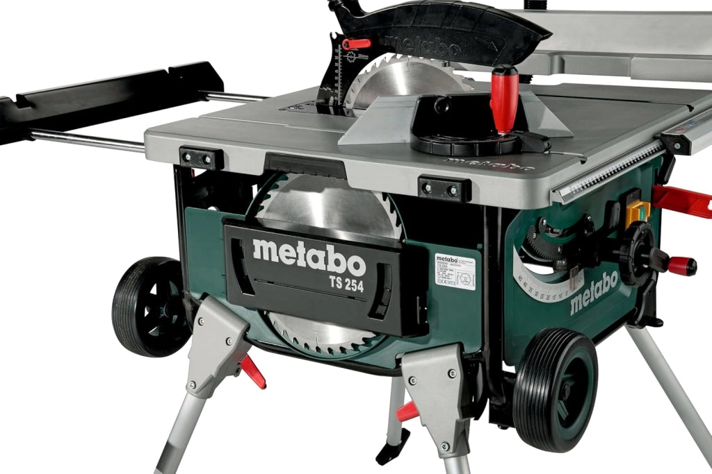 sega circolare da banco TS 254 – 600668000 – Con supporto e funzione trolley – fino a 2.000 Watt, lama Ø 254 mm, cavo da 3 m