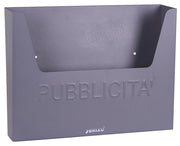 BRIXO HELLAS CASSETTA PUBBLICITÀ IN LAMIERA 34 X 5 X H 25,5 CM