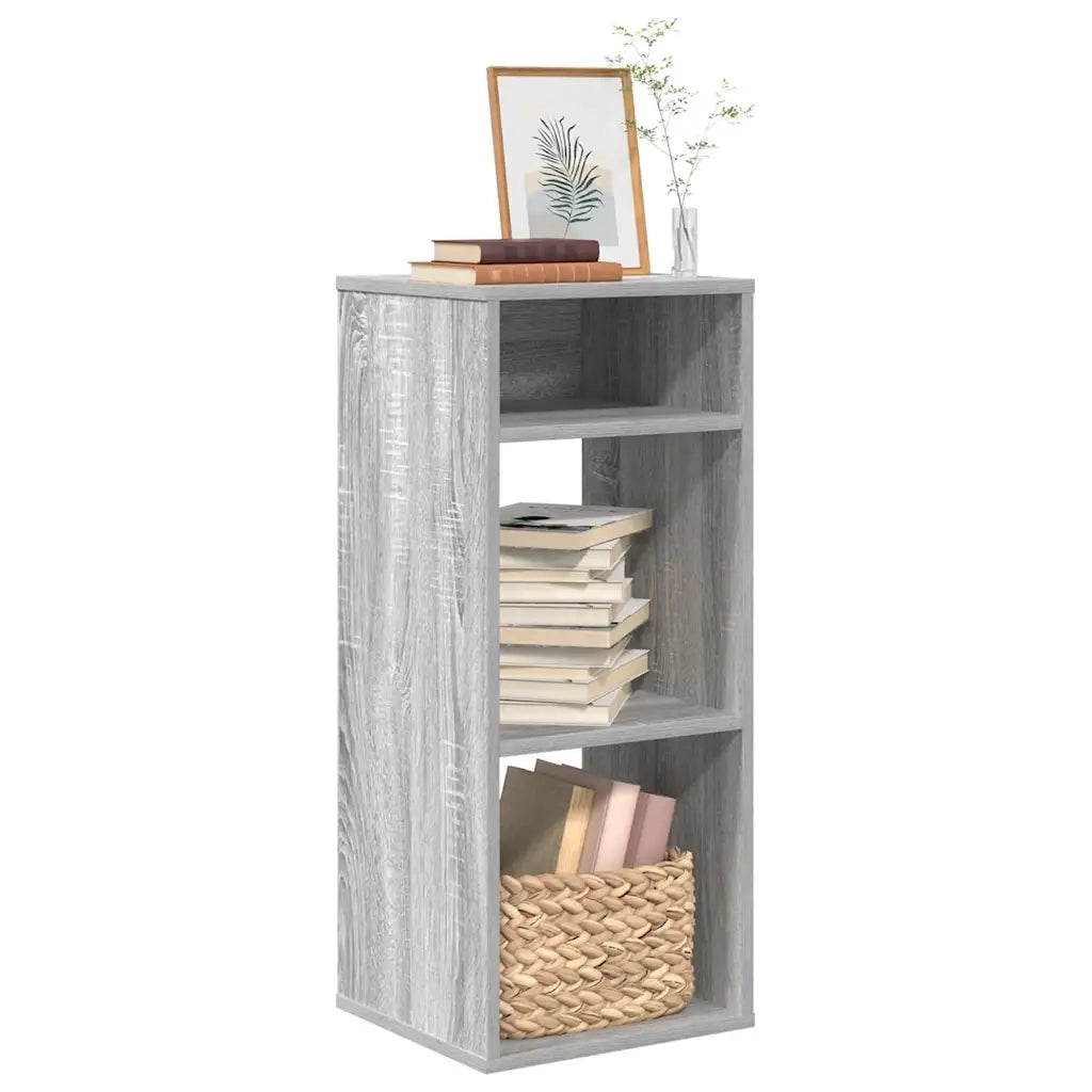 Libreria Grigio Sonoma 34x31x80 cm in Legno Multistrato 860279