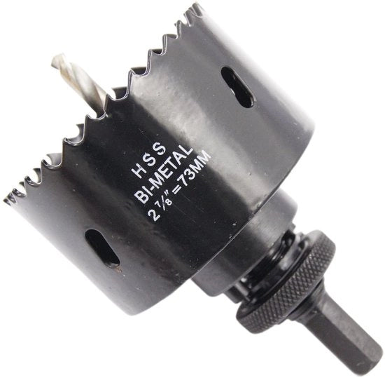 Cacciavite Virtubuy - 73 mm - Cacciavite a foro - Qualità professionale - Nero - Adatto per legno e metallo - Ideale per il lavoro preciso - Velocità e efficienza garantite.