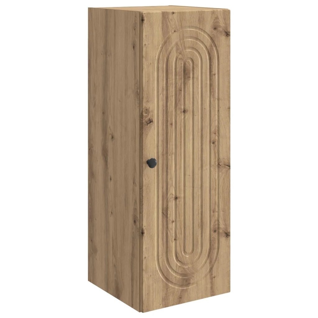 Mobiletto a muro Rovere Artigianale 33 x 34,5 x 90 cm
