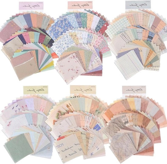 Set di decorazione per scrapbooking da 360 pezzi, ideale per journaling, album di foto e progetti DIY creativi