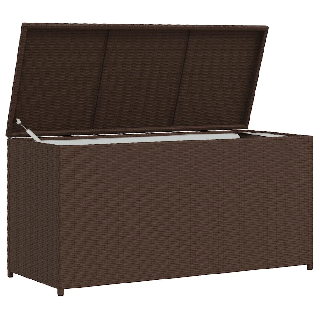 Baule da Giardino Marrone 120x50x60 cm in Polyrattan CFW9825050