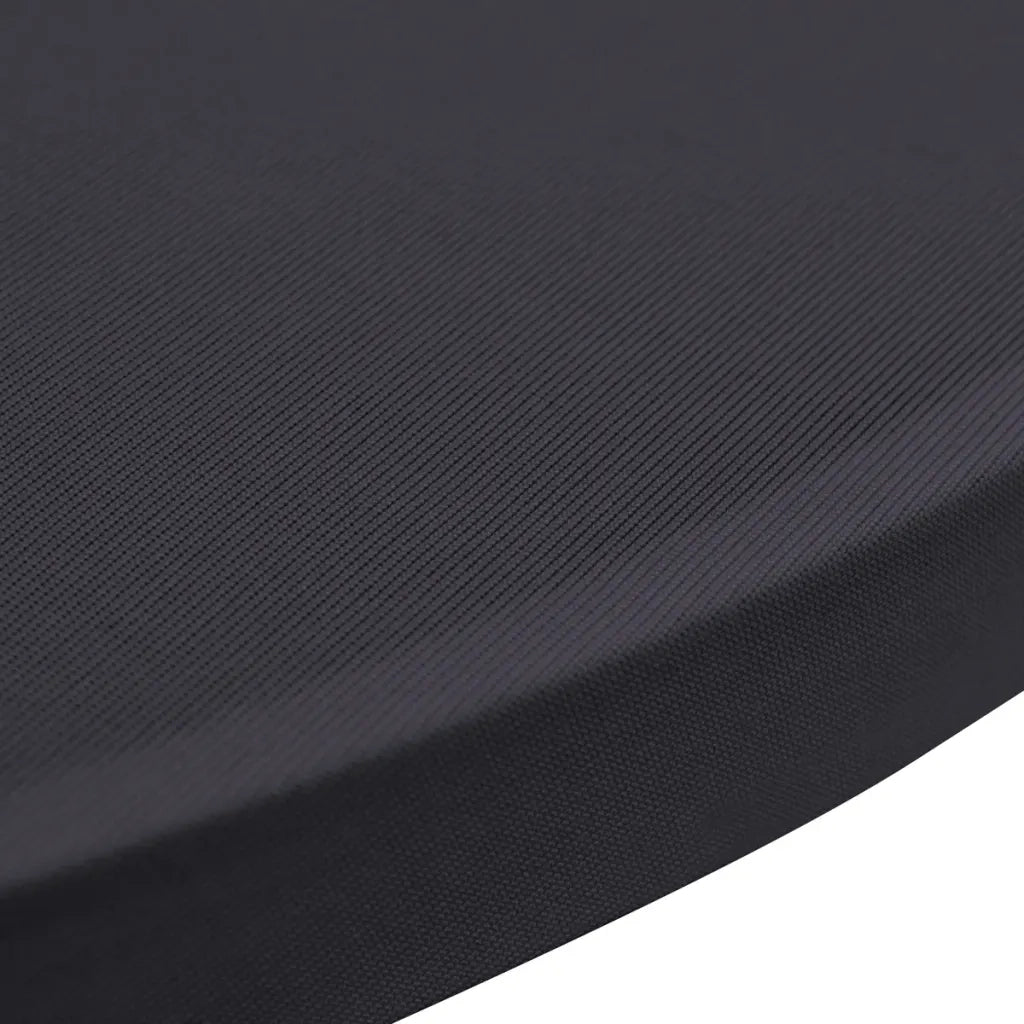 Coperture Elastiche per Tavoli 4 pz 70 cm Antracite CFW6837151