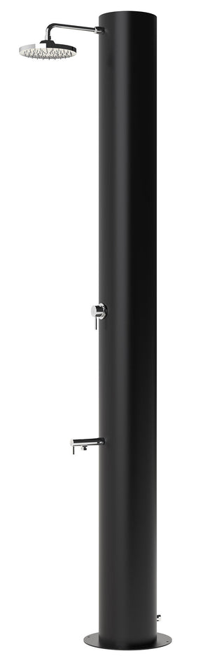 Doccia Solare da Giardino 70L Miscelatore e Lavapiedi Arno N