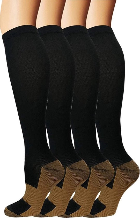 Due paia di guanti compressori per corsa – Guanti compressori – Supporti guanti – Unisex – Misure 41-46