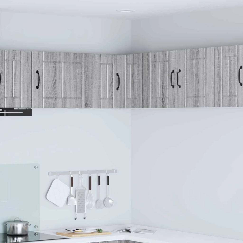 Mobile angolare per parete LUCCA Grigio Sonoma 57 x 57 x 40 cm