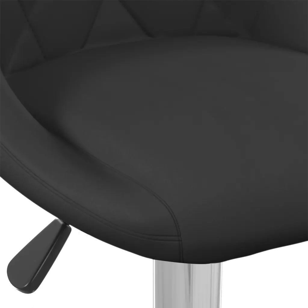 Sgabelli da Bar 2 pz Neri in Velluto cod mxl 65453