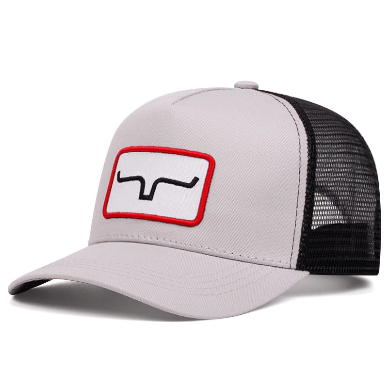 Cappellino da baseball OX HORN grigio