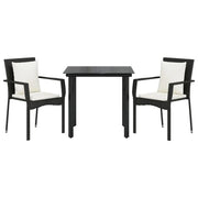 Set da pranzo da esterno nero da 3 pezzi con cuscini 02_0014138