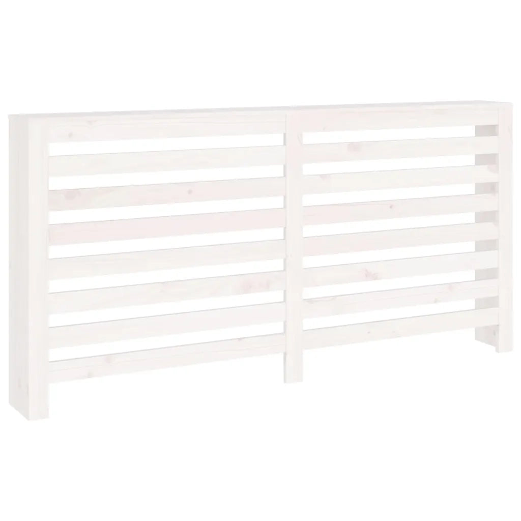 Copertura Termosifone Bianca 169x19x84 cm Legno Massello Pinocod mxl 120090
