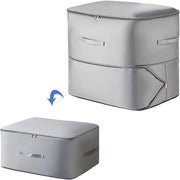 Organizzatore di Compressione Auto-Regolante per Risparmio di Spazio, Formato XL in Grigio Stile