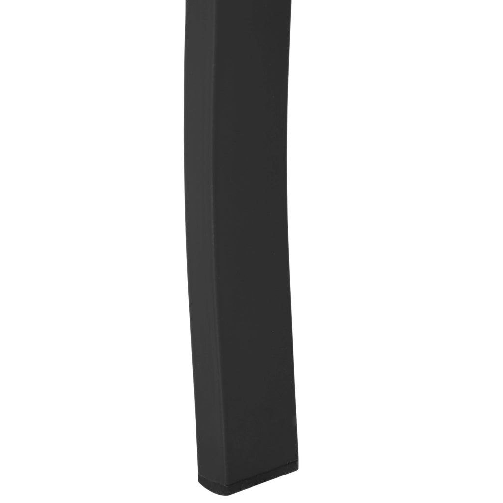 Tavolo Bistrot ¨C Zephmum ¨C Nero 127x58x82 cm